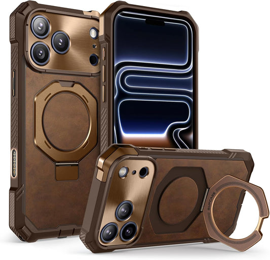 SUPCASE for iPhone 17 Pro Max Case with Kickstand (Unicorn Beetle Grip), [Camera Control Cover] [Compatible with MagSafe] [Military-Grade Drop Protection] Heavy Duty Magnetic Phone Case, Black