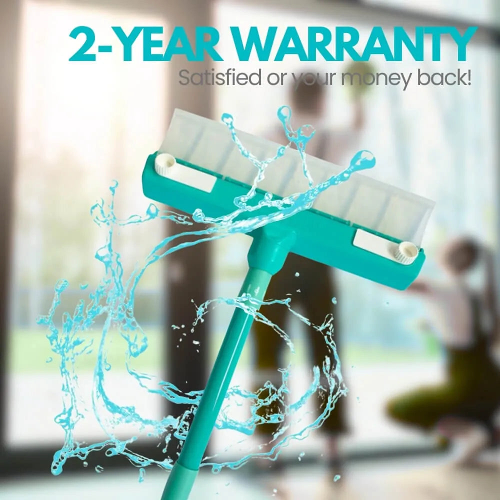 🧼Say goodbye to a blurry world and embrace a clear life! Introducing this magical squeegee that makes windows "invisible" instantly. Your bright life starts now!