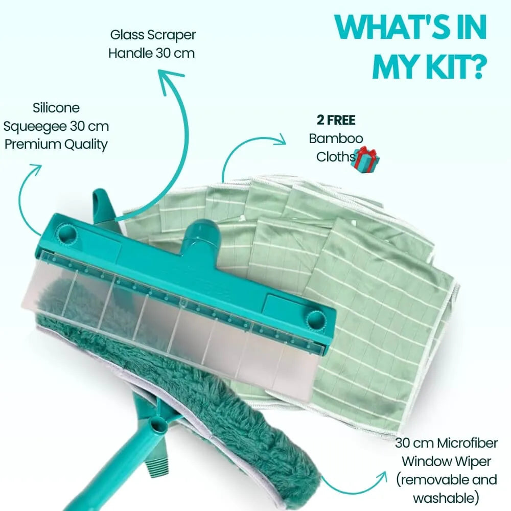 🧼Say goodbye to a blurry world and embrace a clear life! Introducing this magical squeegee that makes windows "invisible" instantly. Your bright life starts now!
